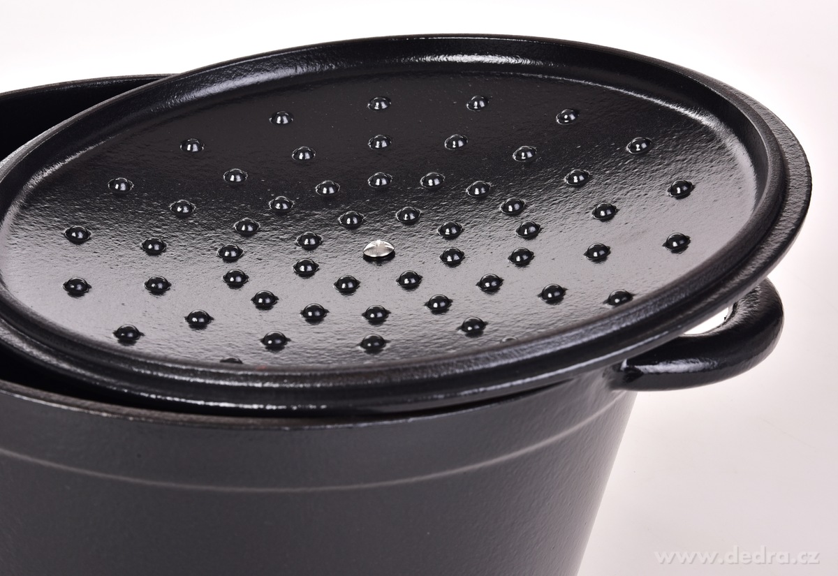 MASSIVE, litinový kulatý hrnec se samopodlévací poklicí, COCOTTE, 6, 5 L – náhled 2 | Grand Móda