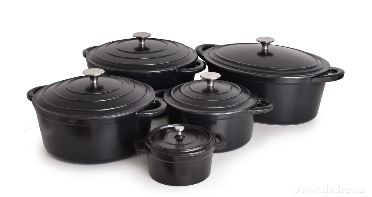 MASSIVE, litinový kulatý hrnec se samopodlévací poklicí, COCOTTE, 6, 5 L – náhled 4 | Grand Móda