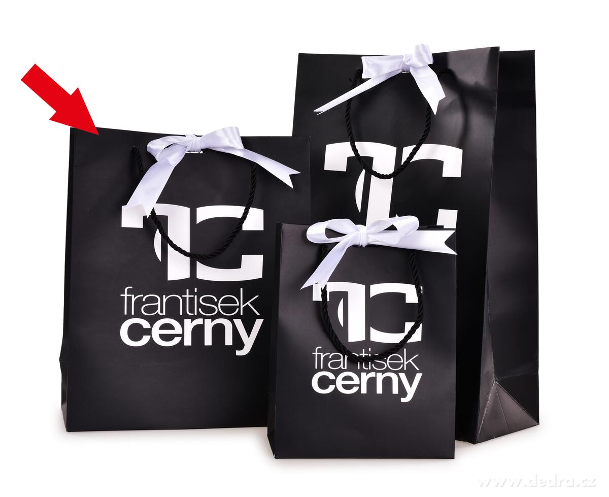 DEDRA PRESENCÉ, Dárková taška se saténovou stuhou, elegantní balení – náhled 3 | Grand Móda