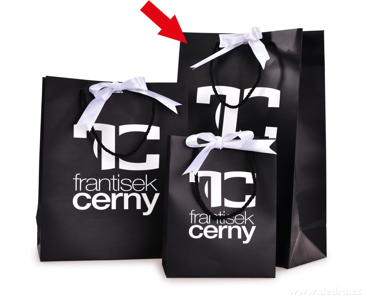 DEDRA PRESENCÉ, Dárková taška se saténovou stuhou, elegantní balení – náhled 3 | Grand Móda