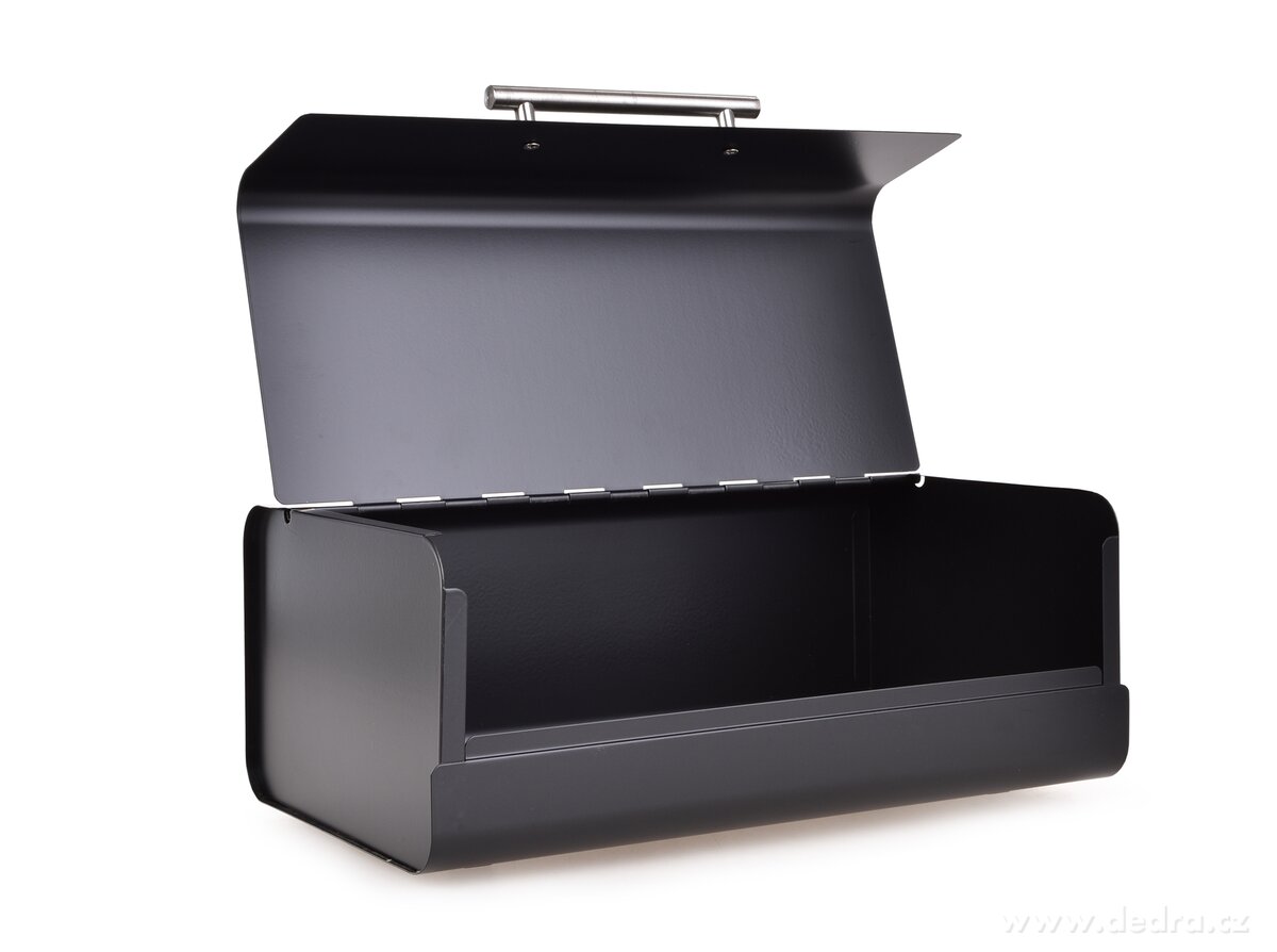 GOURMET, kovový chlebník s otevíracím víkem – náhled 2 | Grand Móda