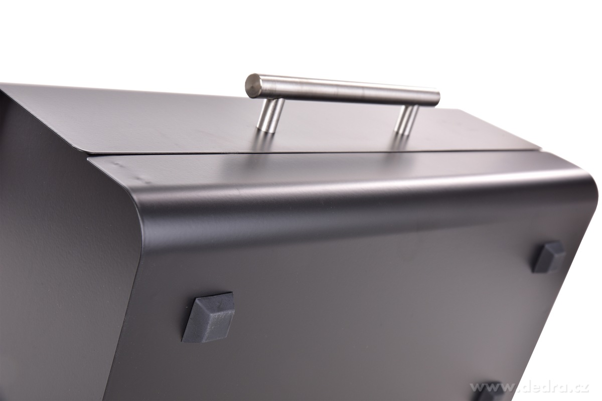 GOURMET, kovový chlebník s otevíracím víkem – náhled 4 | Grand Móda