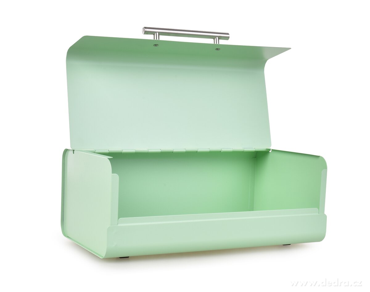 GOURMET, kovový chlebník s otevíracím víkem – náhled 5 | Grand Móda