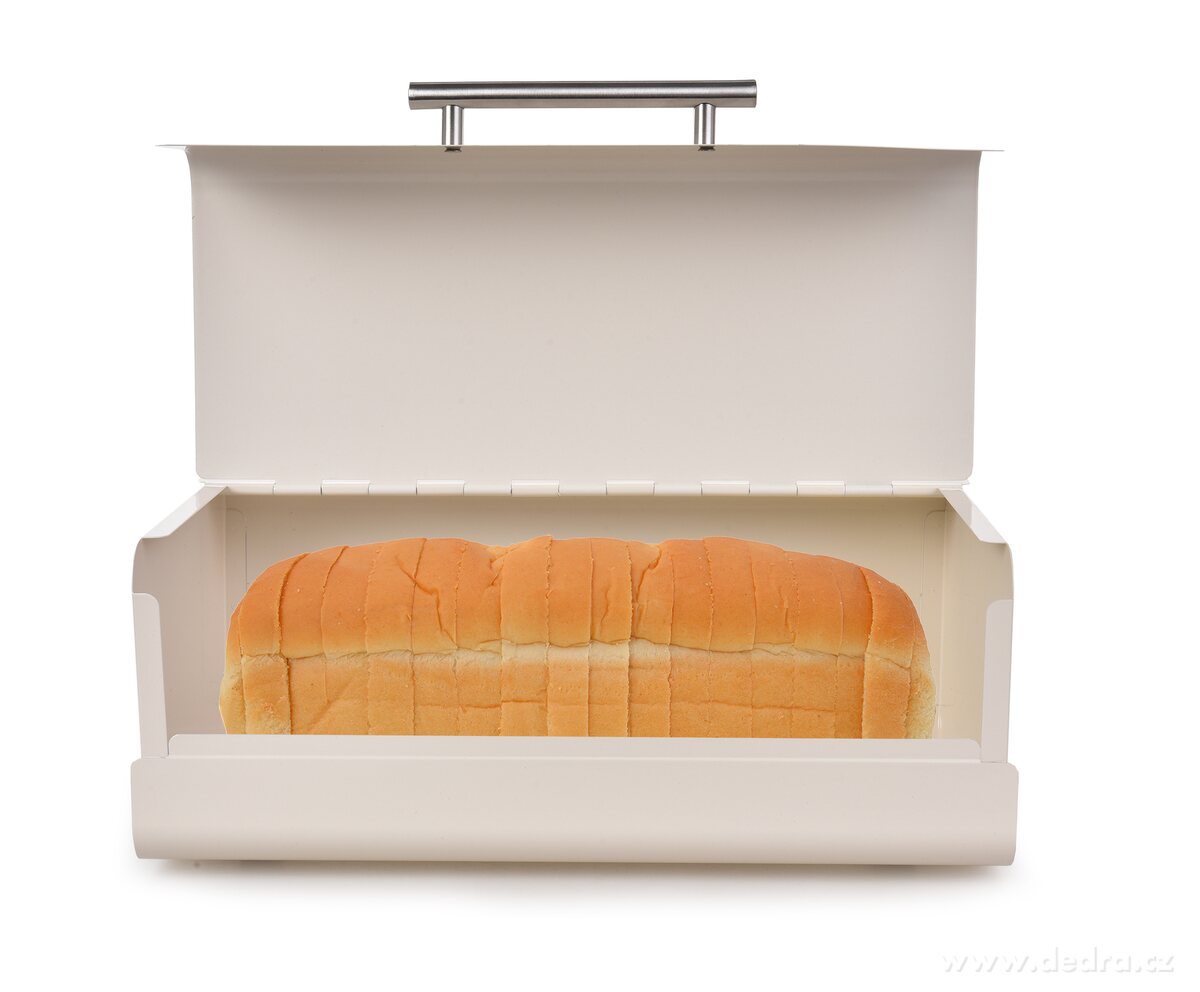 GOURMET, kovový chlebník s otevíracím víkem – náhled 5 | Grand Móda