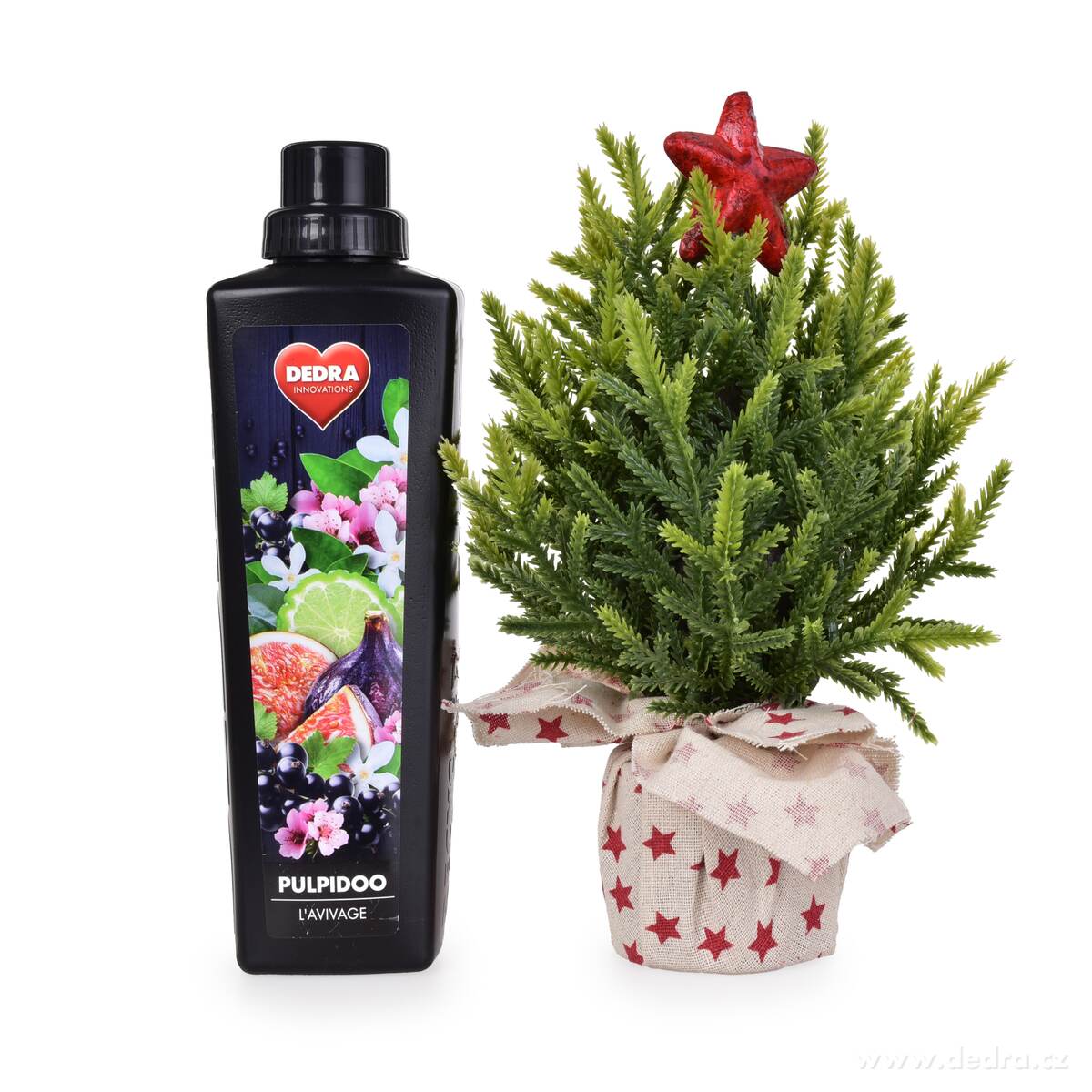 HVĚZDIČKOVÝ ZÁZRAK, dekorativní vánoční stromek, 26 cm – náhled 3 | Grand Móda