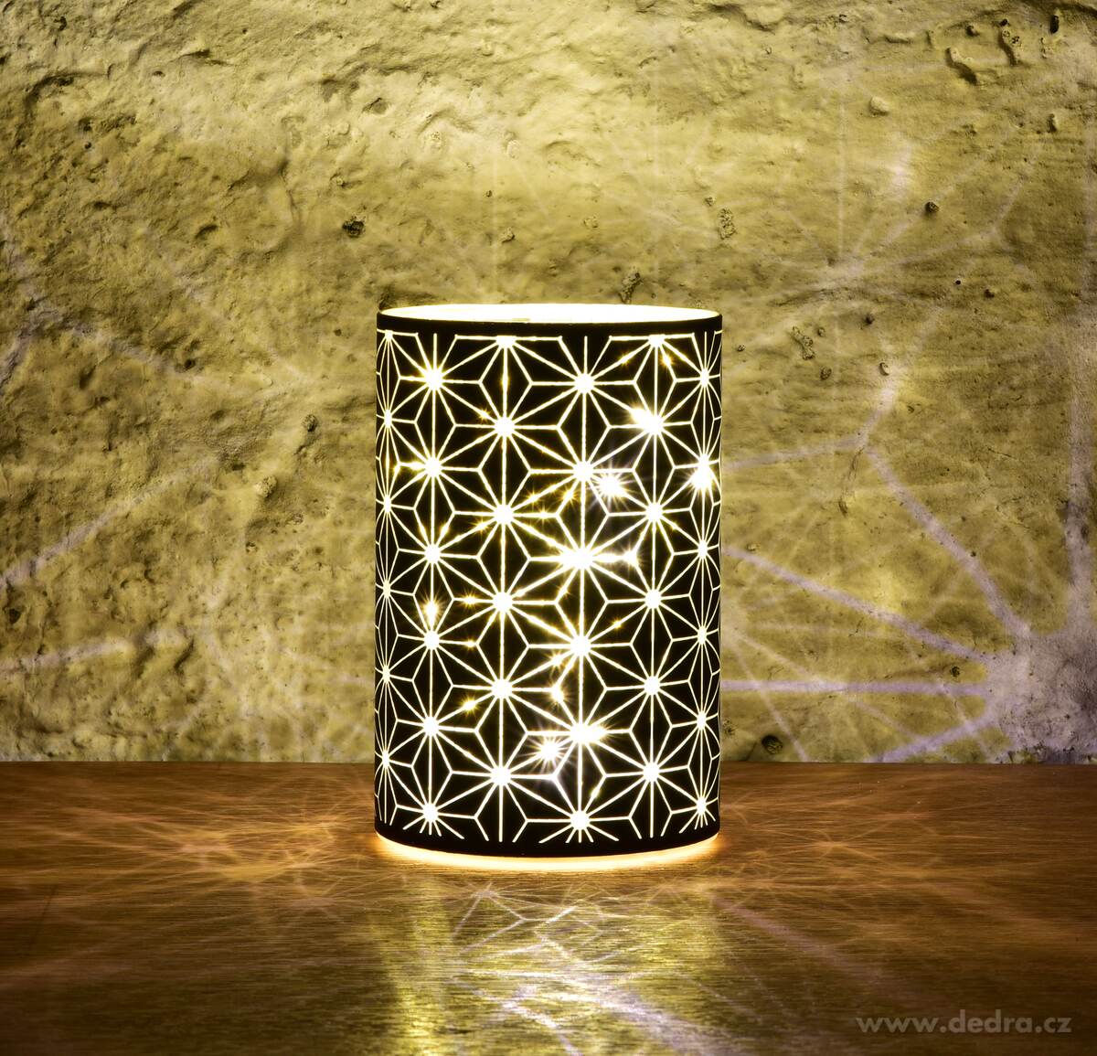 15, 5 cm skleněný svícen s led osvětlením – náhled 4 | Grand Móda