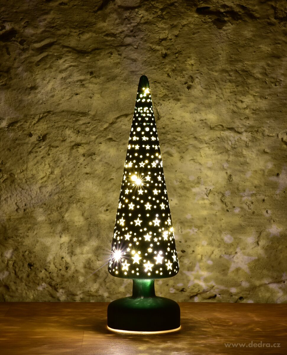 30, 5 cm LED svítící stromeček – náhled 2 | Grand Móda