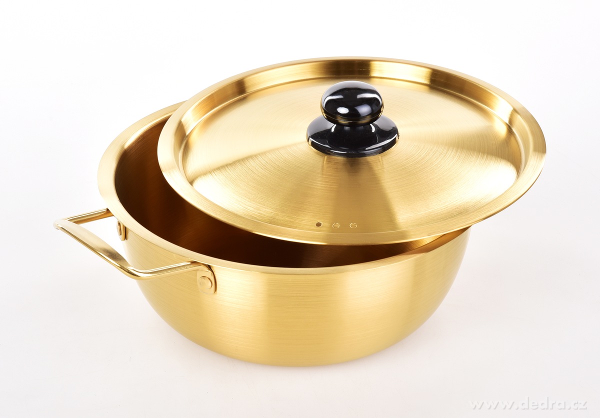 2500 ml rychloohřevný hrnec s poklicí EXPRES GOLD – náhled 2 | Grand Móda