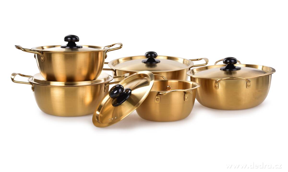 2500 ml rychloohřevný hrnec s poklicí EXPRES GOLD – náhled 5 | Grand Móda