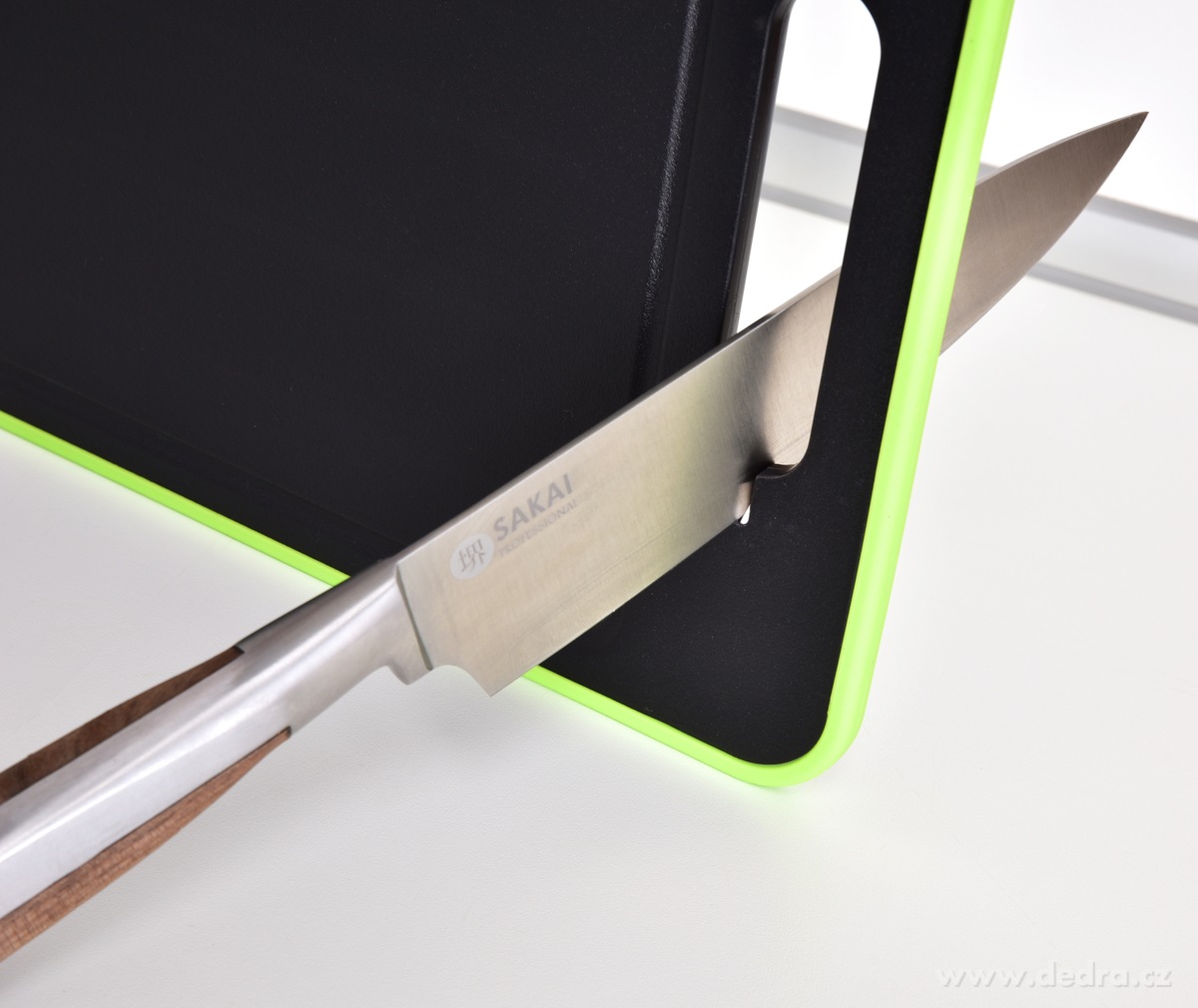 GOURMET, 4v1 prkénko s rozmrazovací plochou, brouskem a mini struhadlem na česnek, protiskluzový okraj – náhled 3 | Grand Móda