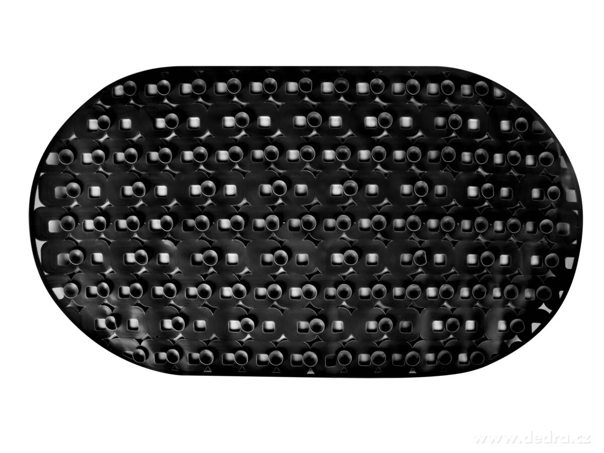 SPA, protiskluzová podložka do vany & sprchy, černá, 70 × 39 cm – náhled 2 | Grand Móda