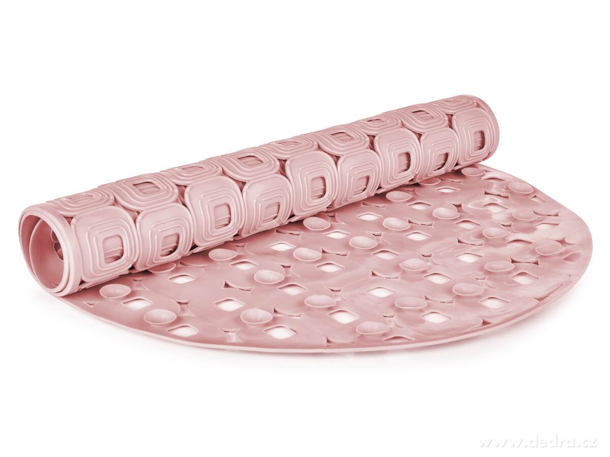 SPA, protiskluzová podložka do vany & sprchy, růžová, 70 × 39 cm – náhled 3 | Grand Móda