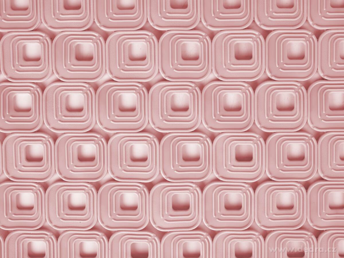 SPA, protiskluzová podložka do vany & sprchy, růžová, 70 × 39 cm – náhled 4 | Grand Móda