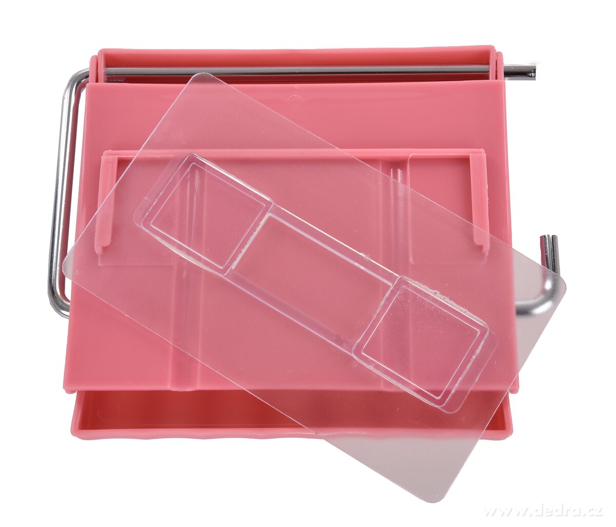 BATH | n├íst─Ťnn├Ż dr┼ż├ík na toaletn├ş pap├şr | kov + plast | samolepic├ş mont├í┼ż bez vrt├ín├ş | r┼»┼żov├Ż - obr├ízek 3 | Dr┼ż├íky pap├şru ­čž╗ | Grand M├│da