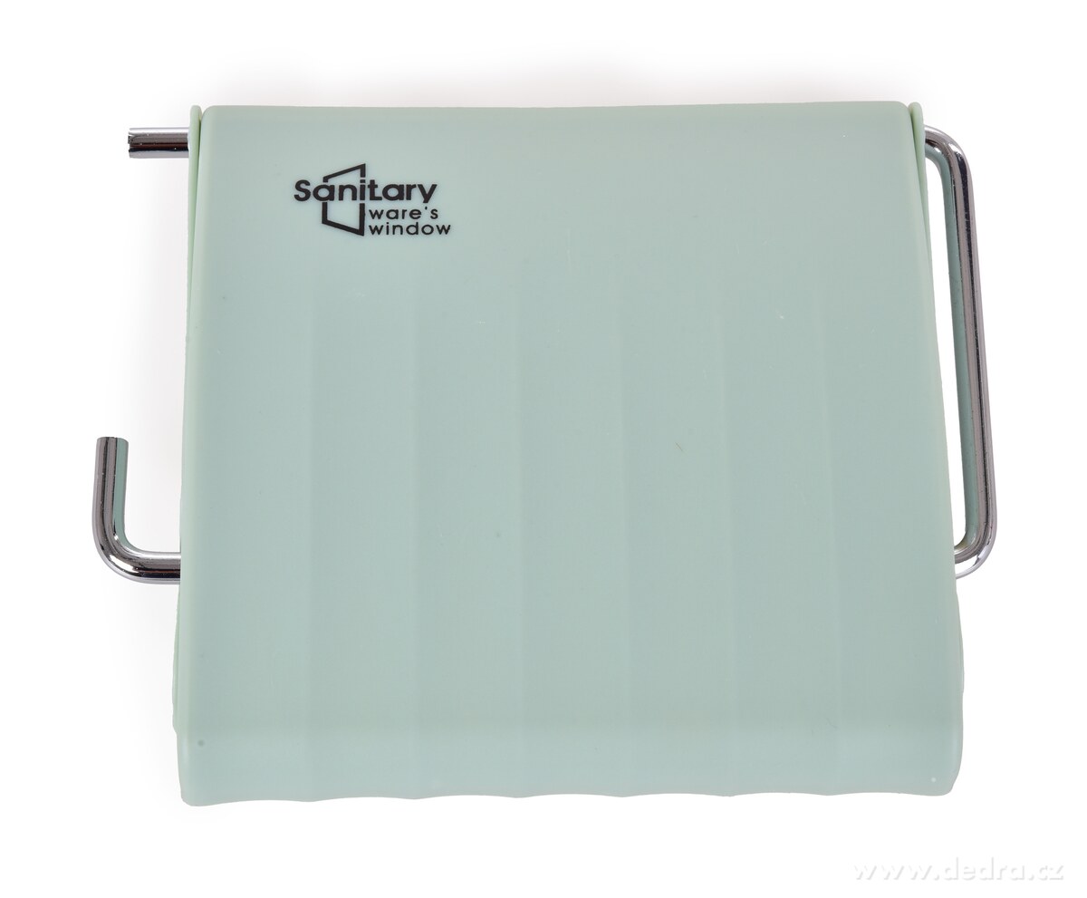 BATH | n├íst─Ťnn├Ż dr┼ż├ík na toaletn├ş pap├şr | kov + plast | samolepic├ş mont├í┼ż bez vrt├ín├ş | mintov├Ż - obr├ízek 2 | Dr┼ż├íky pap├şru ­čž╗ | Grand M├│da