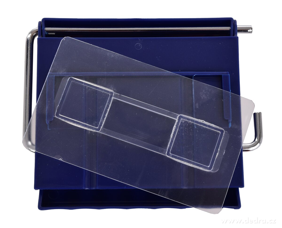 BATH | n├íst─Ťnn├Ż dr┼ż├ík na toaletn├ş pap├şr | kov + plast | samolepic├ş mont├í┼ż bez vrt├ín├ş | tmav─Ť modr├Ż - obr├ízek 3 | Dr┼ż├íky pap├şru ­čž╗ | Grand M├│da