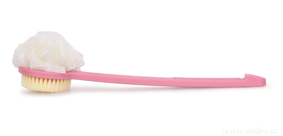 SPA | 2v1 kart├í─Ź + puff na myt├ş zad | oboustrann├Ż | dlouh├í rukoje┼ą 37 cm | r┼»┼żov├Ż - hlavn├ş obr├ízek | Kart├í─Źe a puffy na z├ída | Grand M├│da