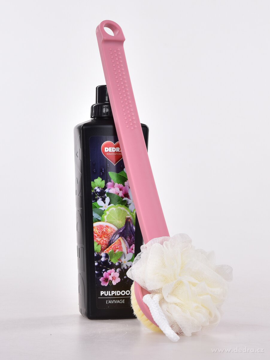 SPA | 2v1 kart├í─Ź + puff na myt├ş zad | oboustrann├Ż | dlouh├í rukoje┼ą 37 cm | r┼»┼żov├Ż - obr├ízek 3 | Kart├í─Źe a puffy na z├ída | Grand M├│da