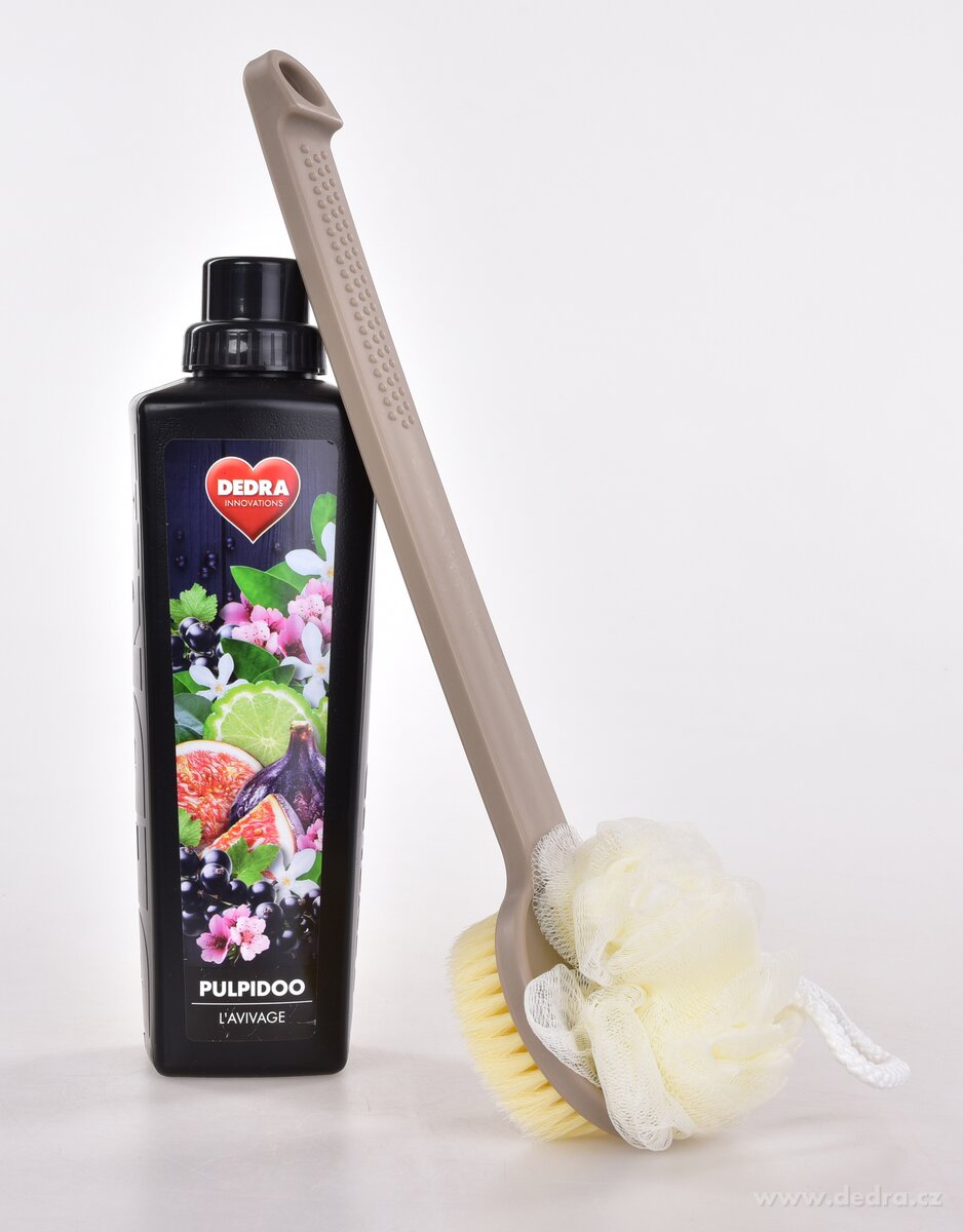 SPA | 2v1 kart├í─Ź + puff na myt├ş zad | oboustrann├Ż | dlouh├í rukoje┼ą 37 cm | p┼Ö├şrodn├ş - obr├ízek 3 | Kart├í─Źe a puffy na z├ída | Grand M├│da