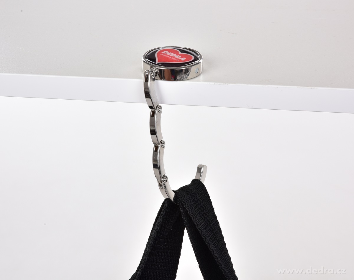 PODR┼ŻTA┼áKA | skl├ídac├ş kovov├Ż v─Ť┼í├ík na kabelku k zav─Ť┼íen├ş na st┼»l - obr├ízek 3 | Ta┼íky a kabelky | Grand M├│da