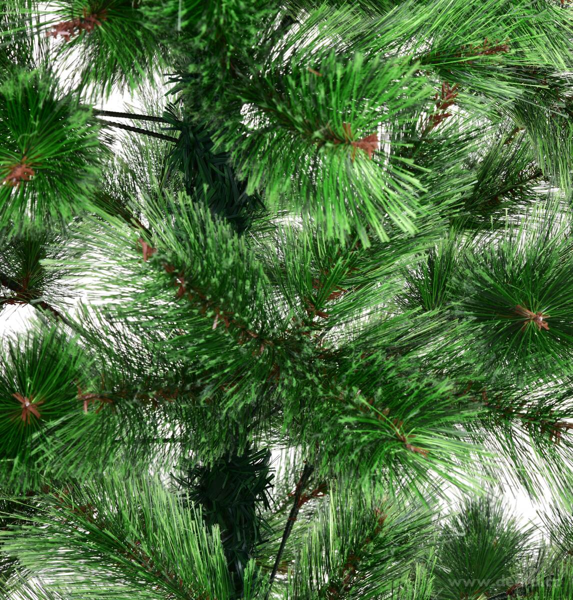 ZELEN├ü BOROVICE | 150ÔÇ»cm um─Ťl├Ż v├íno─Źn├ş stromek se stojanem | ohebn├ę v─Ťtve - obr├ízek 2 | Dekorace | Grand M├│da