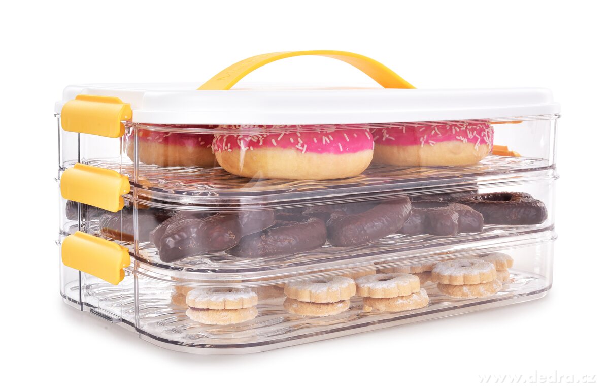 BUCHTONO┼á CVAK&CVAK | t┼Ö├şpatrov├Ż box na cukrov├ş, chleb├ş─Źky a potraviny | 3 ├Ś 2ÔÇ»L - obr├ízek 2 | Krabice na cukrov├ş | Grand M├│da