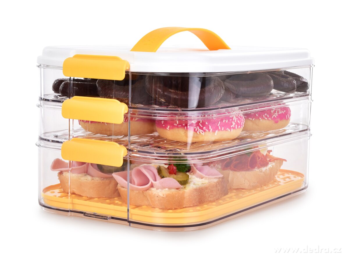 BUCHTONO┼á CVAK&CVAK | t┼Ö├şpatrov├Ż box na cukrov├ş, chleb├ş─Źky a potraviny | 2├Ś2 L + 3,7 L - obr├ízek 4 | Krabice na cukrov├ş | Grand M├│da