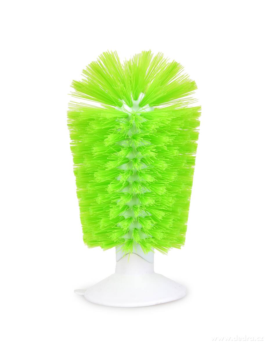 PRAKTIK, kartáč do dřezu s přísavkou, na sklenice & hrnky, výška 16 cm