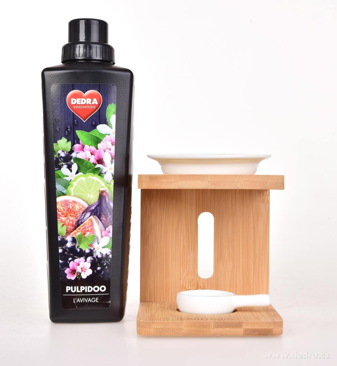 ZENORA | Aromalampa na bambusov├ęm stojanu | ─Źist├Ż design & b├şl├í keramika - obr├ízek 5 | Aromalampy | Grand M├│da