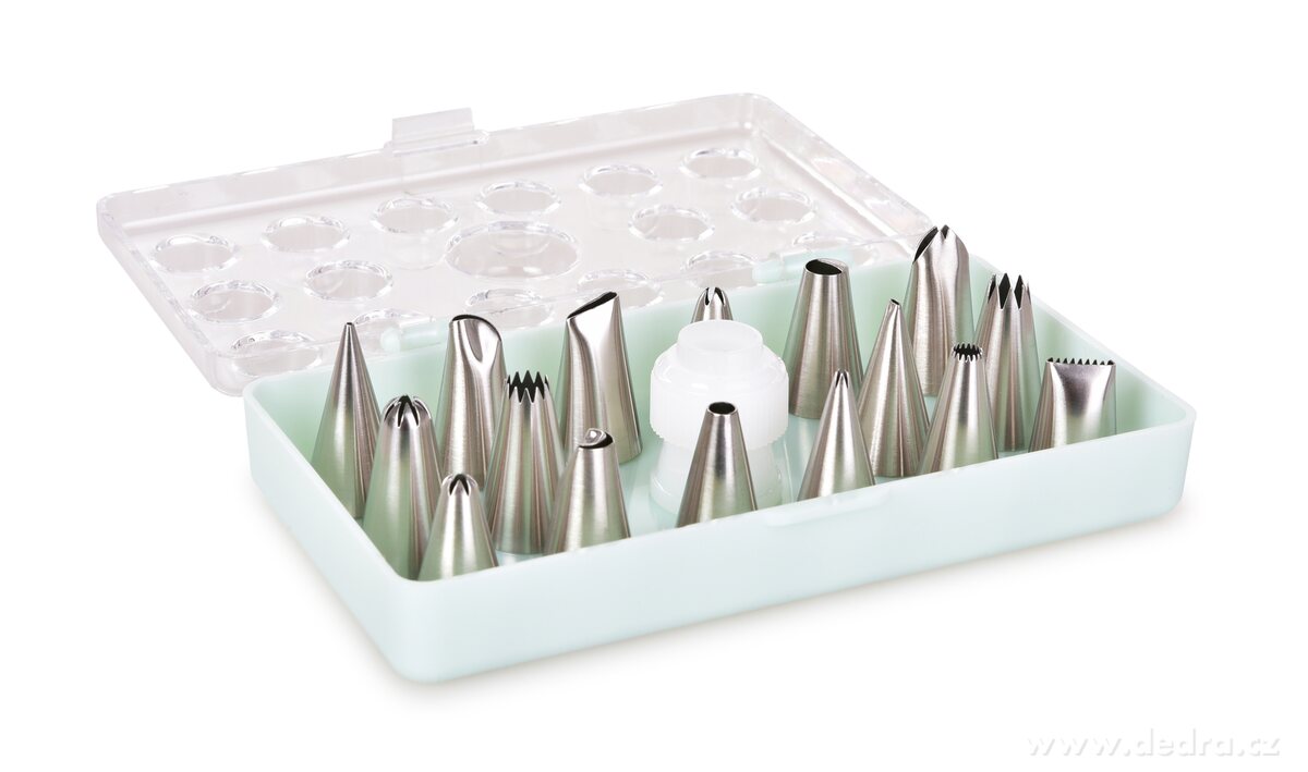 CREMO | cukr├í┼Ösk├ę ┼ípi─Źky s praktickou krabi─Źkou | 17 ks - hlavn├ş obr├ízek | Zdoben├ş a cukr├í┼Ösk├ę pom┼»cky | Grand M├│da