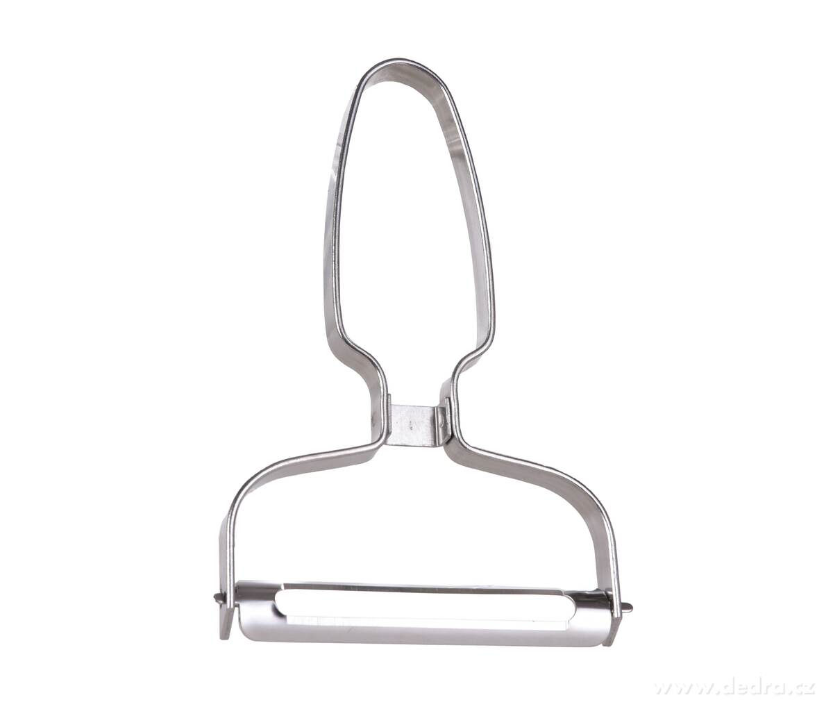 CHEF, nerezová kuchyňská škrabka, 10 cm, hladká čepel