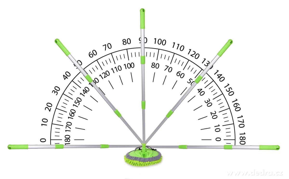 SASANKA┬« 2v1 | teleskopick├Ż polohovateln├Ż mop | 55 a┼ż 106 cm - obr├ízek 3 | Koupelnov├ę dopl┼łky ­čŤü | Grand M├│da