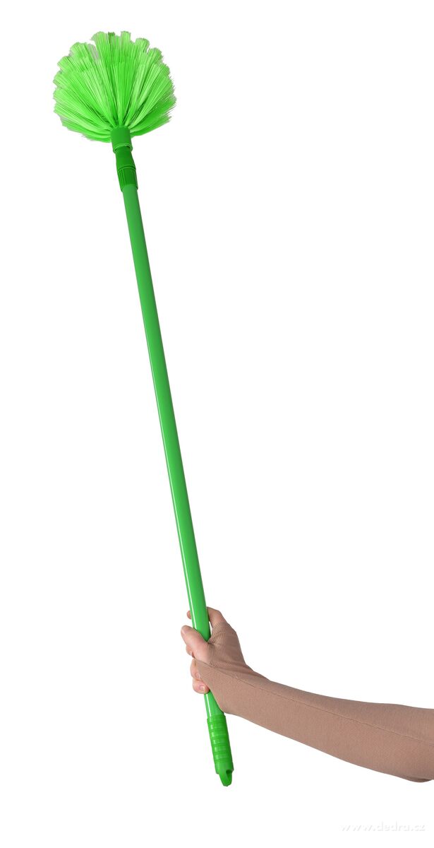 PAVU─îIN├üTOR | teleskopick├Ż vymeta─Ź pavu─Źin | nastaviteln├í d├ęlka 112ÔÇô196 cm | zelen├Ż - obr├ízek 4 | Kart├í─Źe | Grand M├│da