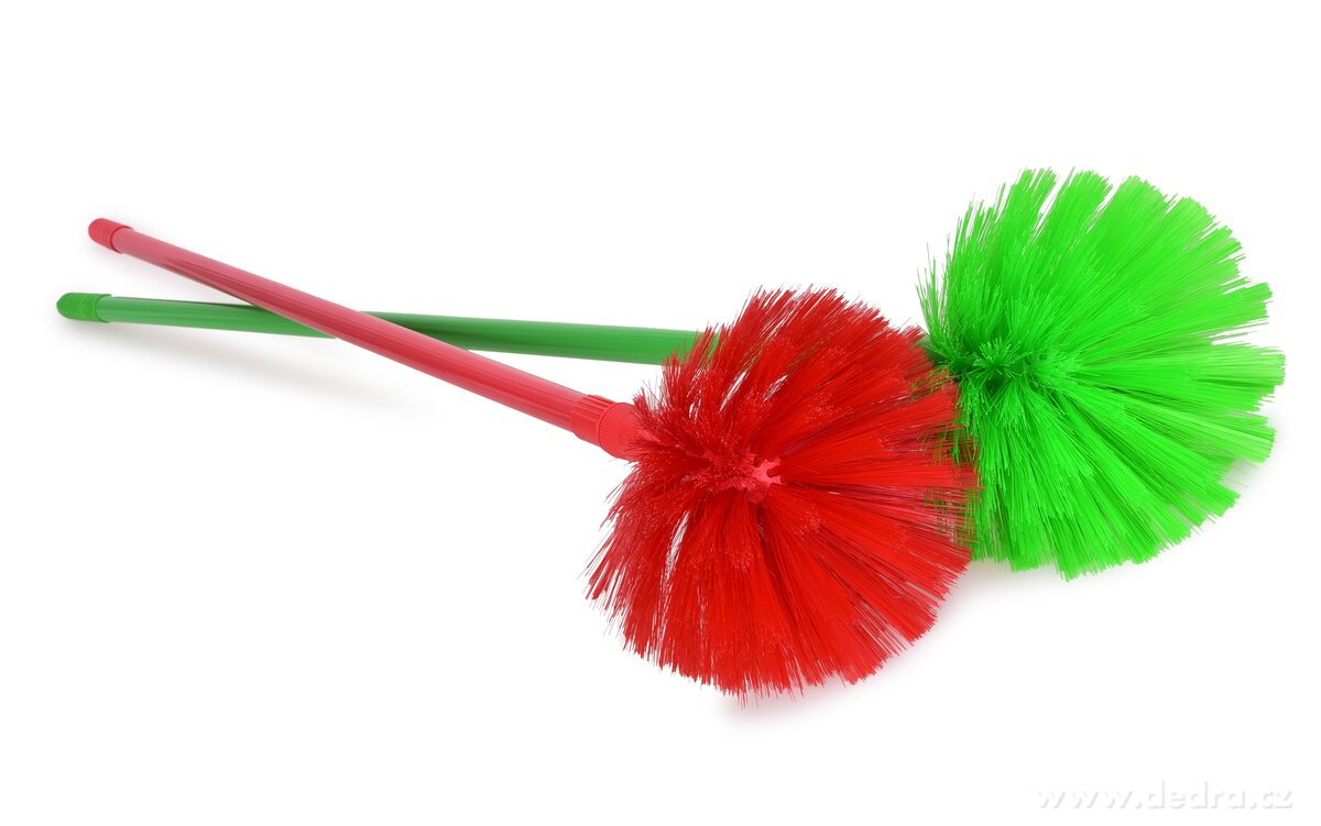 PAVU─îIN├üTOR | teleskopick├Ż vymeta─Ź pavu─Źin | nastaviteln├í d├ęlka 112ÔÇô196 cm | ─Źerven├Ż - obr├ízek 4 | Kart├í─Źe | Grand M├│da