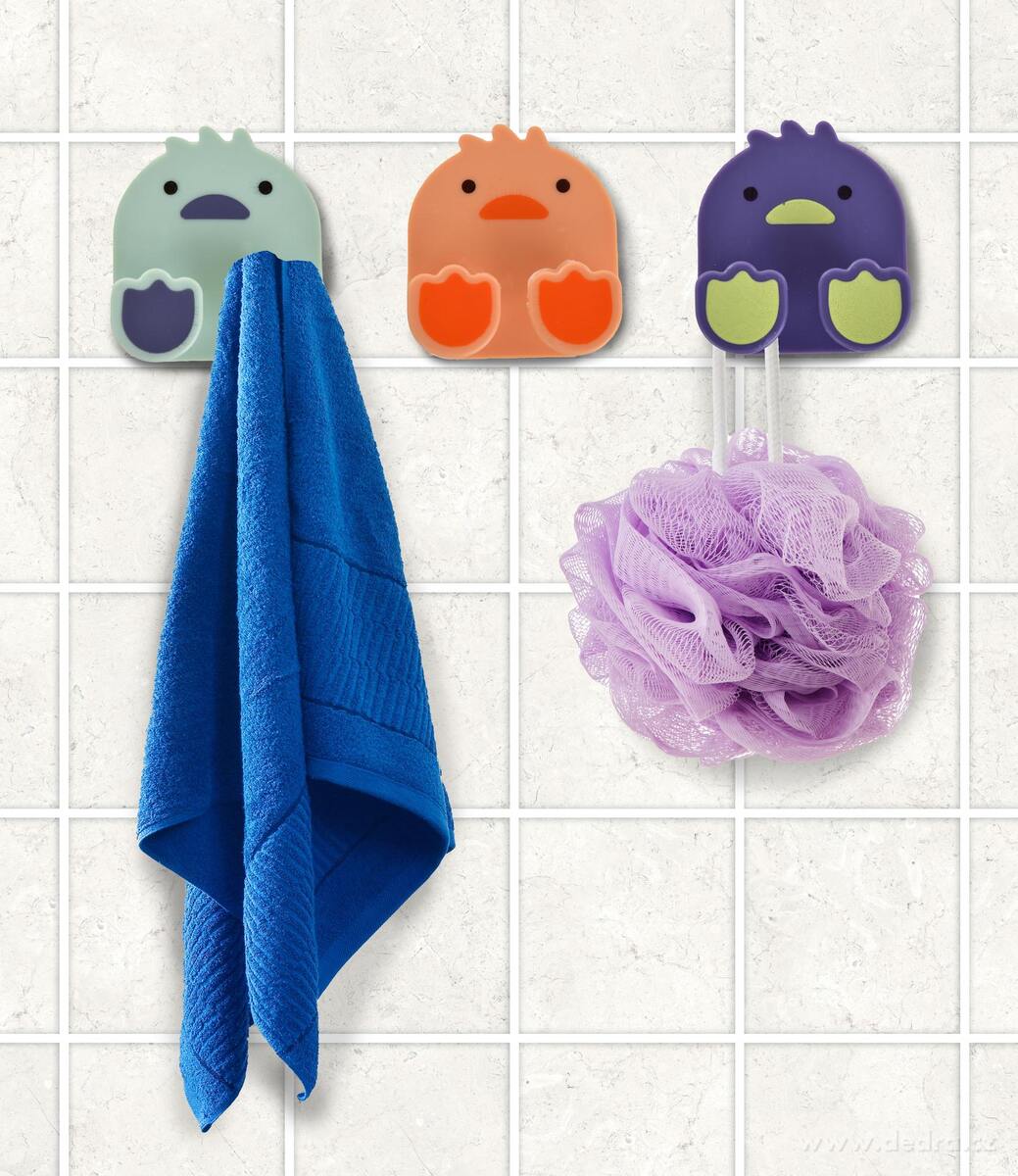 2+1 ZDARMA | K├ü─î├üTKO | v─Ť┼í├ík na ru─Źn├şky & ut─Ťrky bez poutka | samolepic├ş dr┼ż├ík bez vrt├ín├ş | sada 3 ks - obr├ízek 2 | Poli─Źky, v─Ť┼í├íky a h├í─Źky | Grand M├│da