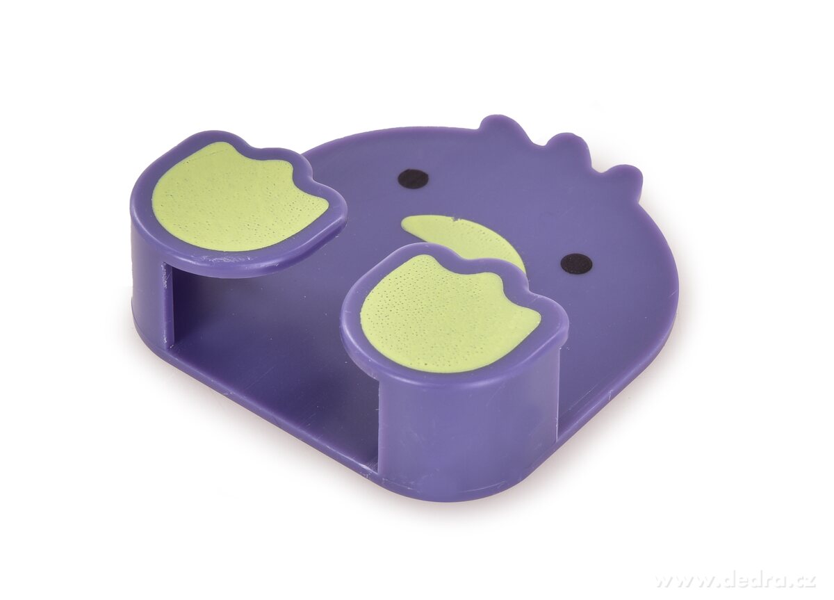 K├ü─î├üTKO | v─Ť┼í├ík na ru─Źn├şky & ut─Ťrky bez poutka | samolepic├ş dr┼ż├ík bez vrt├ín├ş | fialov├Ż | 6 ├Ś 7 cm - obr├ízek 2 | Poli─Źky, v─Ť┼í├íky a h├í─Źky | Grand M├│da