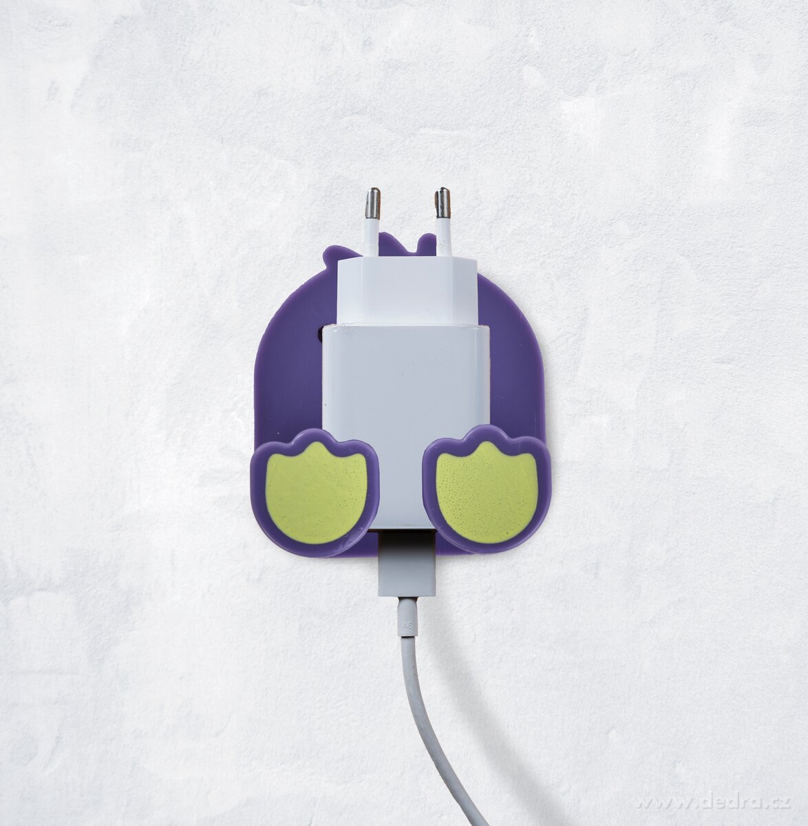 K├ü─î├üTKO | v─Ť┼í├ík na ru─Źn├şky & ut─Ťrky bez poutka | samolepic├ş dr┼ż├ík bez vrt├ín├ş | fialov├Ż | 6 ├Ś 7 cm - obr├ízek 5 | Poli─Źky, v─Ť┼í├íky a h├í─Źky | Grand M├│da