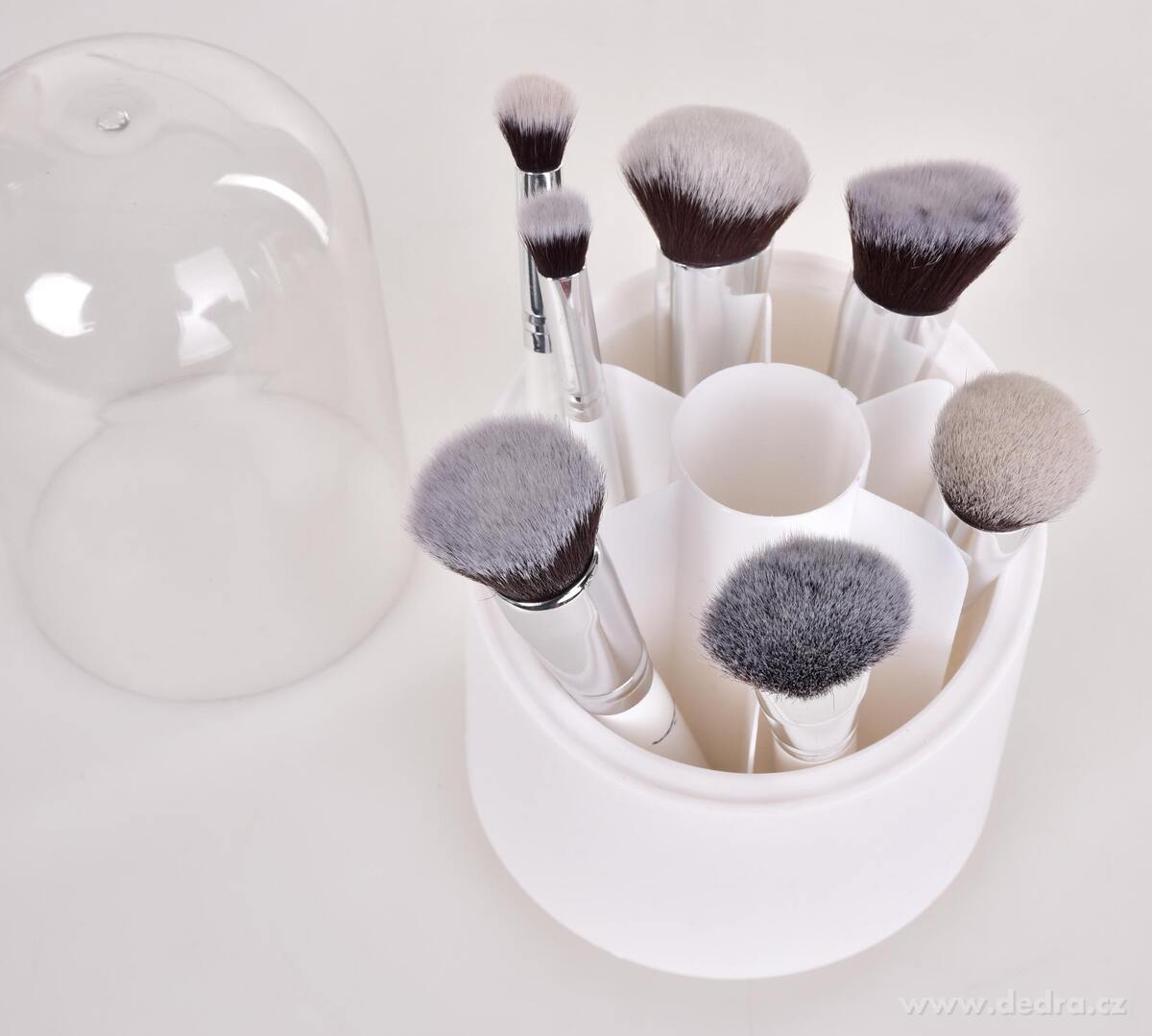 BEAUTY | Oto─Źn├Ż organiz├ęr s pr┼»hledn├Żm v├şkem | 7 p┼Öihr├ídek | 23,5 cm - obr├ízek 4 | Organiz├ęry a ko┼í├şky | Grand M├│da