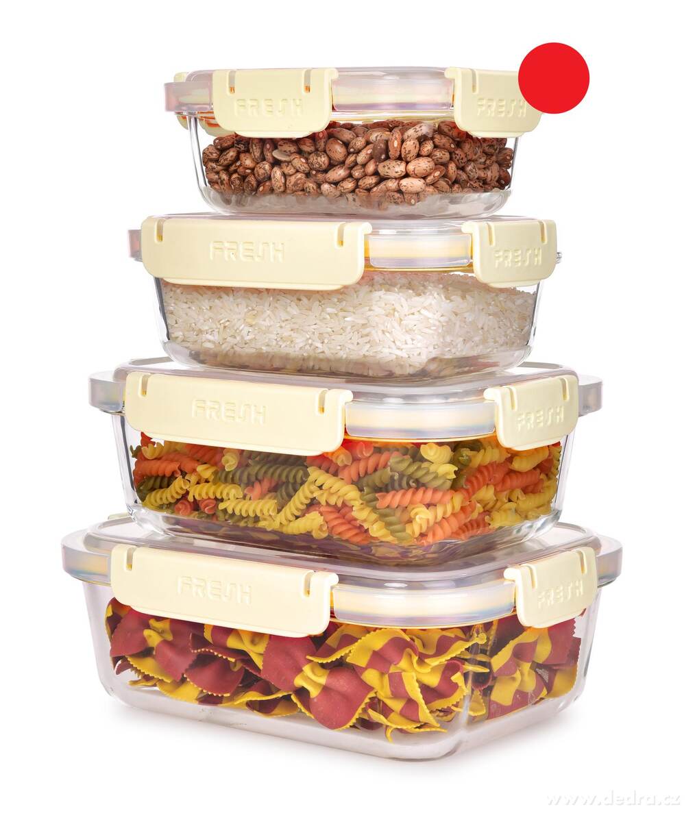 CVAK&CVAK | Sklen─Ťn├í krabi─Źka na j├şdlo 350ÔÇ»ml - obr├ízek 4 | J├şdlo a pit├ş na cesty | Grand M├│da