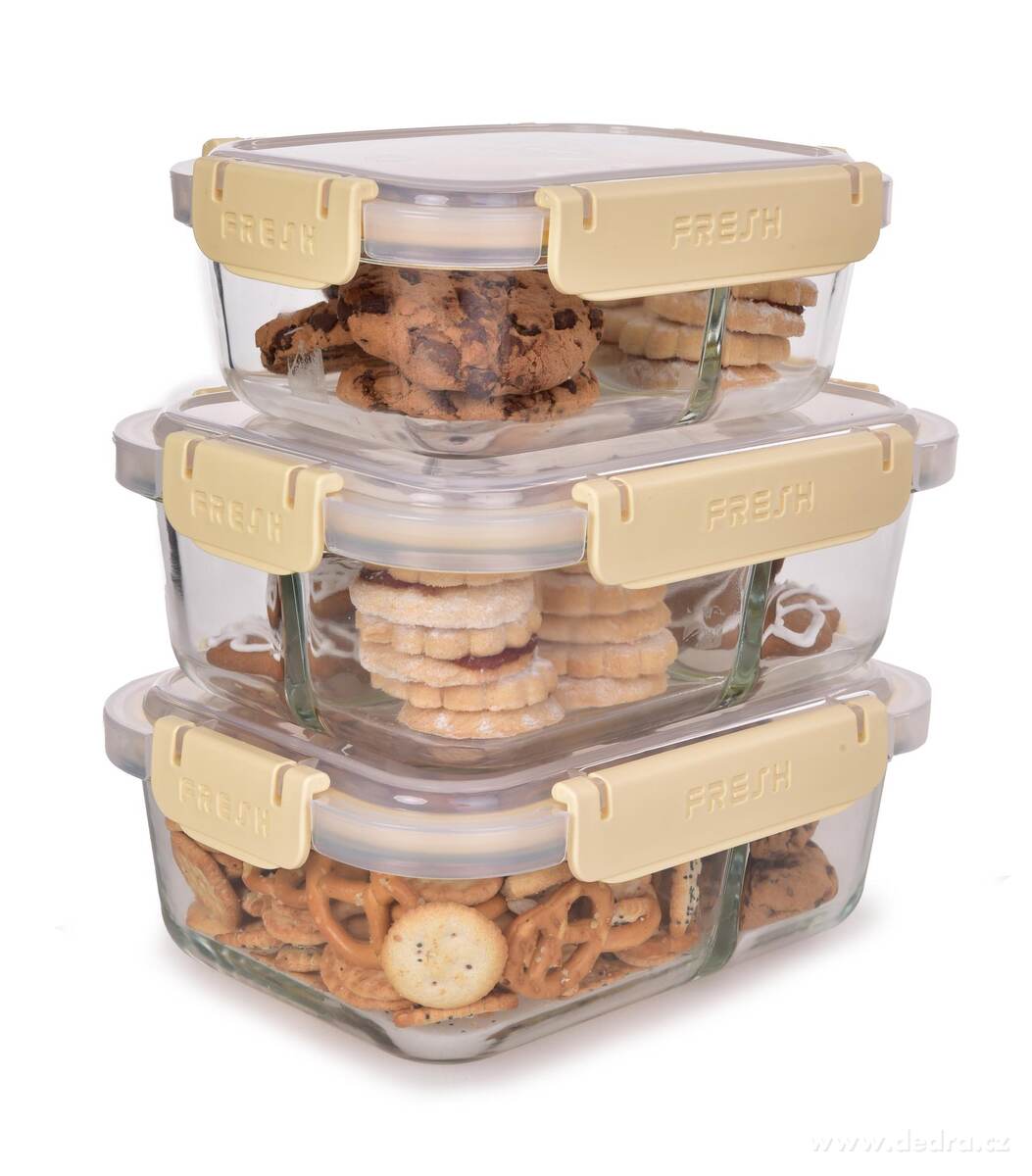 CVAK&CVAK | 2v1 D─Ťlen├í sklen─Ťn├í krabi─Źka na j├şdlo 150+250ÔÇ»ml - obr├ízek 2 | J├şdlo a pit├ş na cesty | Grand M├│da