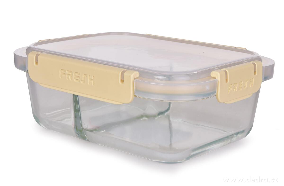 300 + 450 ml sklen─Ťn├í d├│za na potraviny FRESH GLASS CVAK&CVAK - obr├ízek 4 | J├şdlo a pit├ş na cesty | Grand M├│da