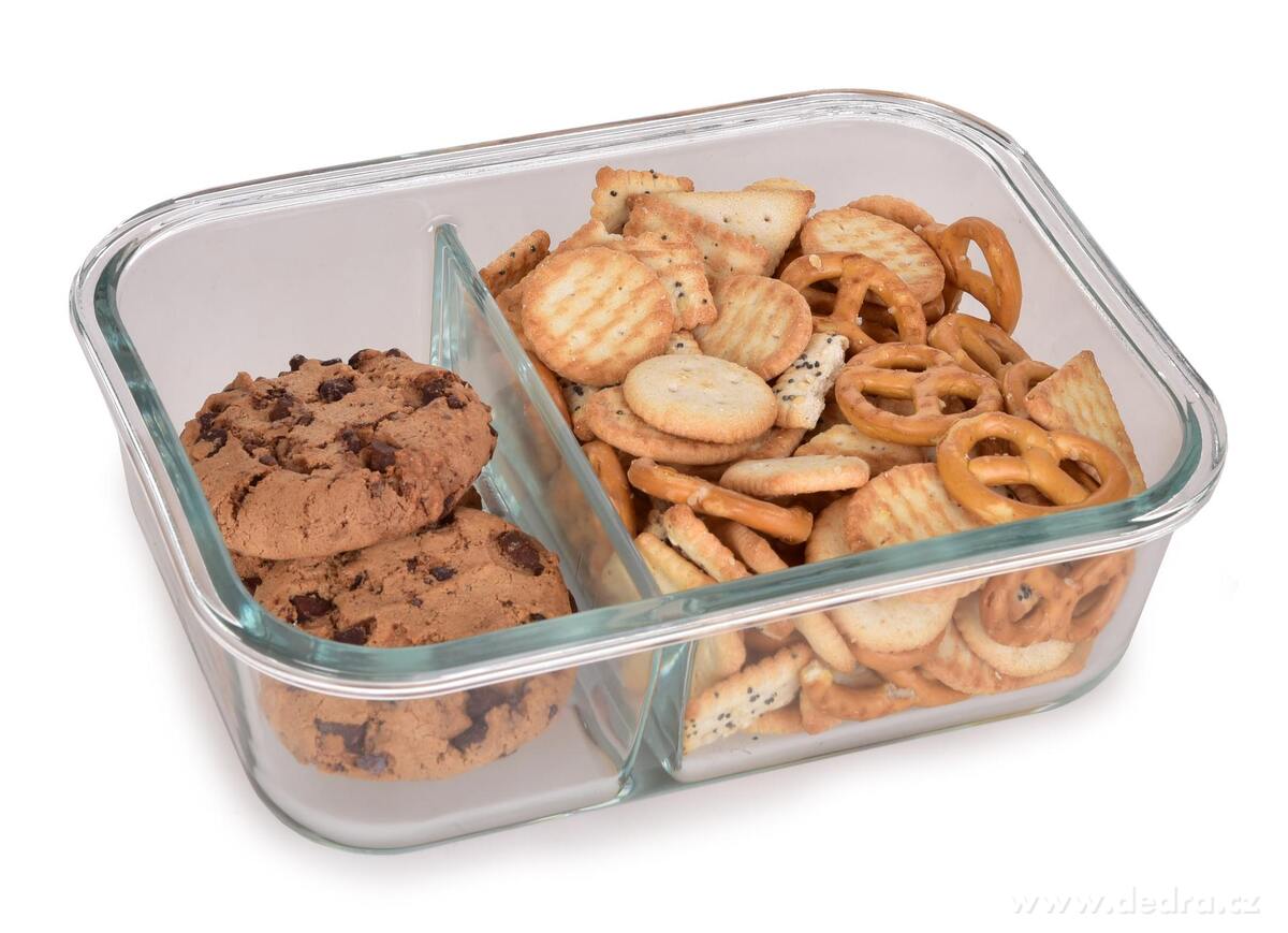 300 + 450 ml sklen─Ťn├í d├│za na potraviny FRESH GLASS CVAK&CVAK - obr├ízek 5 | J├şdlo a pit├ş na cesty | Grand M├│da