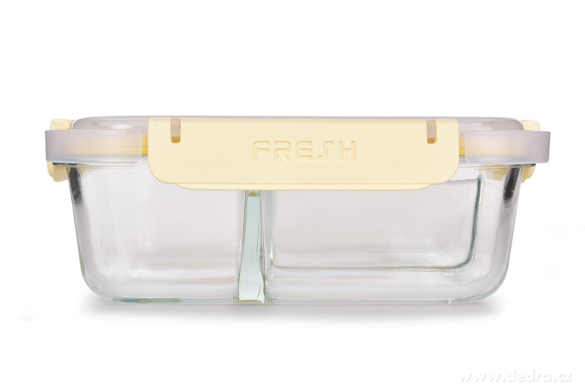 CVAK&CVAK | 3v1 D─Ťlen├í sklen─Ťn├í krabi─Źka na j├şdlo 200+200+300ÔÇ»ml - obr├ízek 3 | J├şdlo a pit├ş na cesty | Grand M├│da