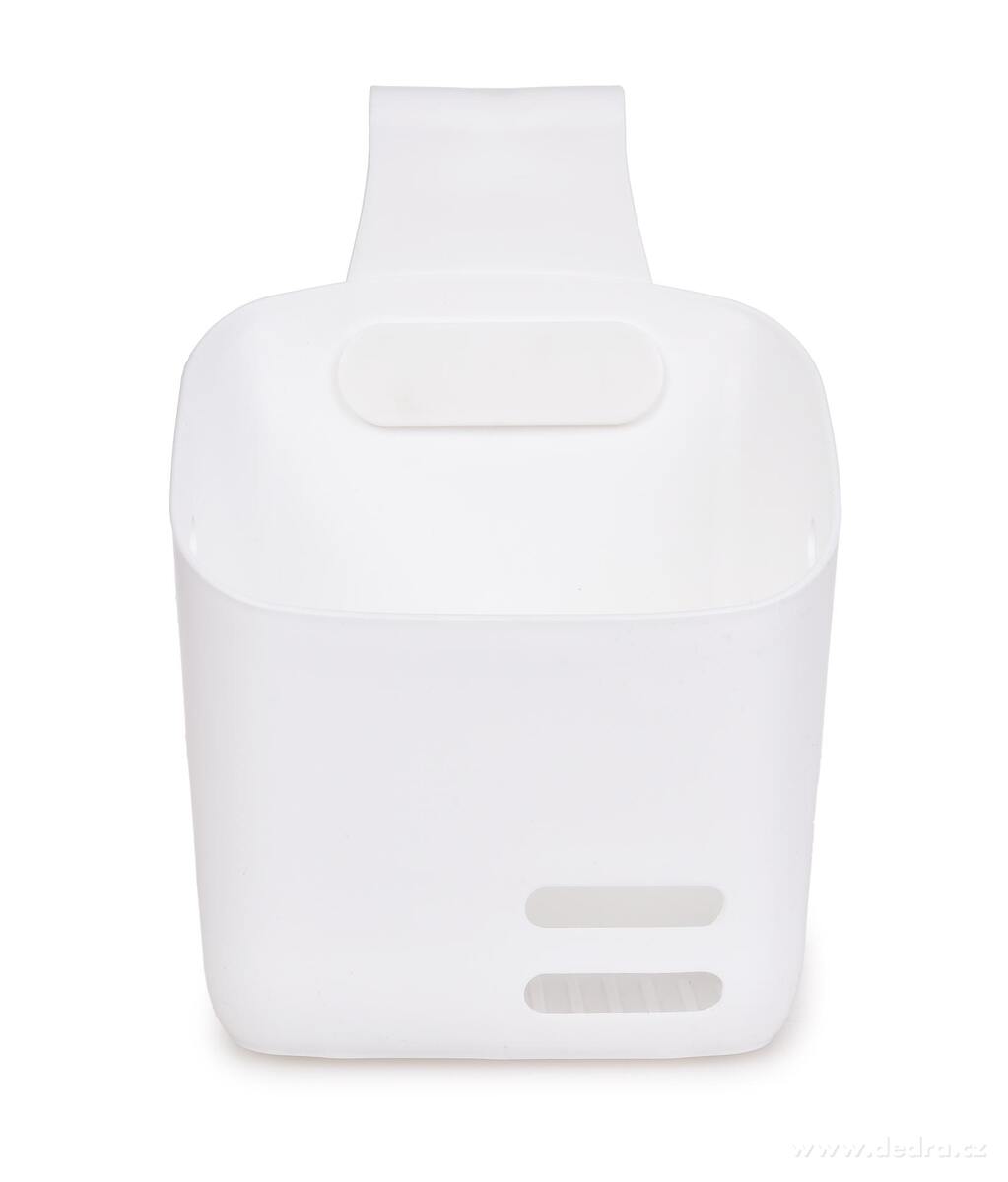 PRAKTIK | Multifunk─Źn├ş modul├írn├ş organiz├ęr s h├í─Źkem na zav─Ť┼íen├ş | b├şl├Ż | 15 cm - obr├ízek 2 | Skladov├ín├ş potravin ­čŹ▒ | Grand M├│da