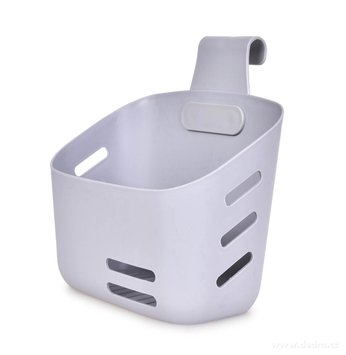 PRAKTIK, Multifunkční modulární organizér s háčkem na zavěšení, šedý, 21 cm