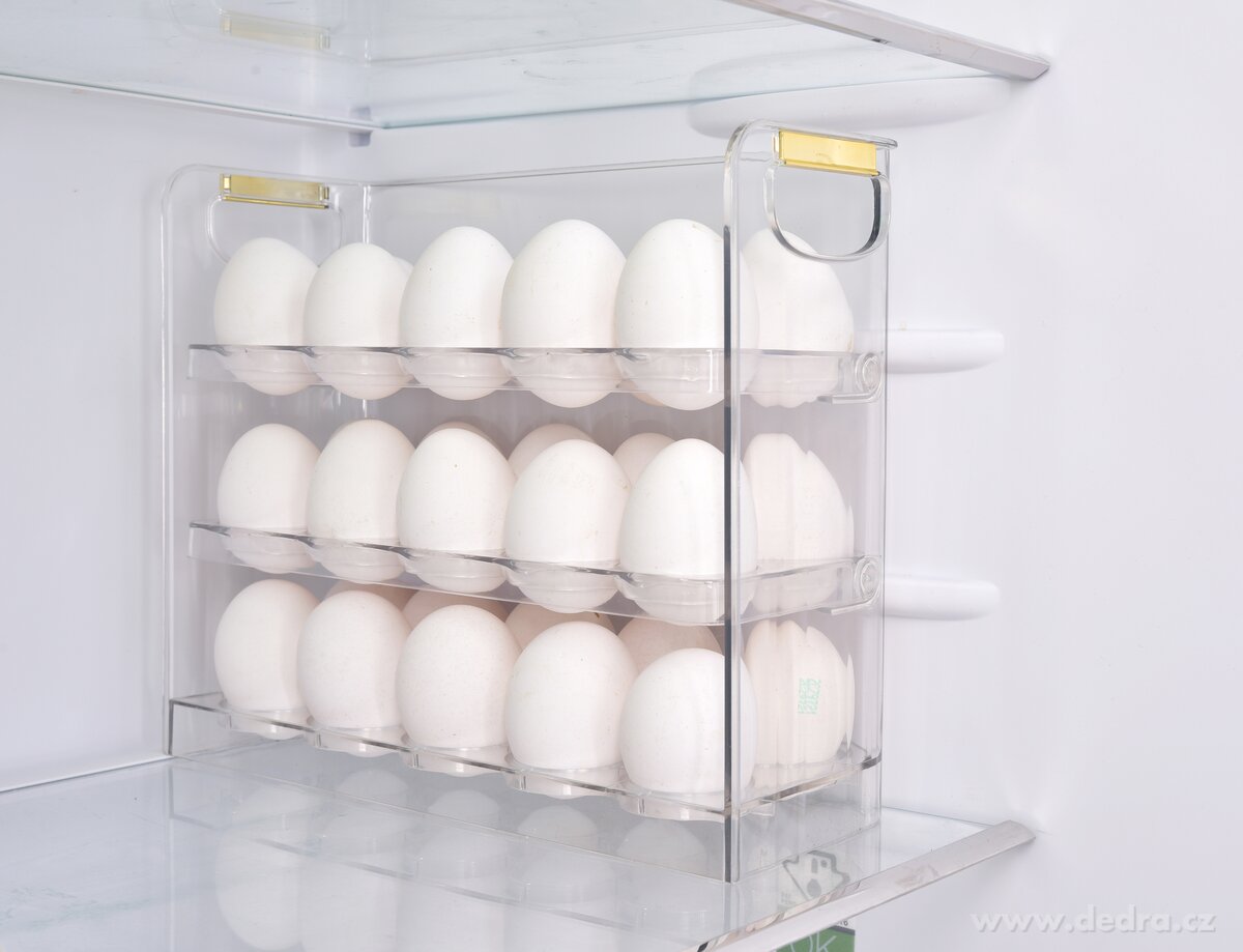 EGGY | z├ísobn├şk na vejce 3patrov├Ż | box na 30 vajec do lednice i sp├ş┼że - obr├ízek 3 | Na vejce | Grand M├│da