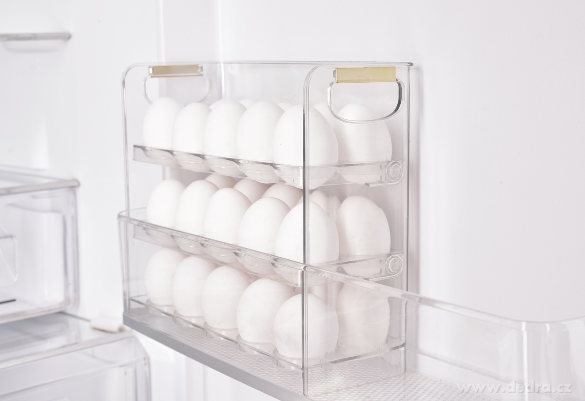 EGGY | z├ísobn├şk na vejce 3patrov├Ż | box na 30 vajec do lednice i sp├ş┼że - obr├ízek 4 | Na vejce | Grand M├│da