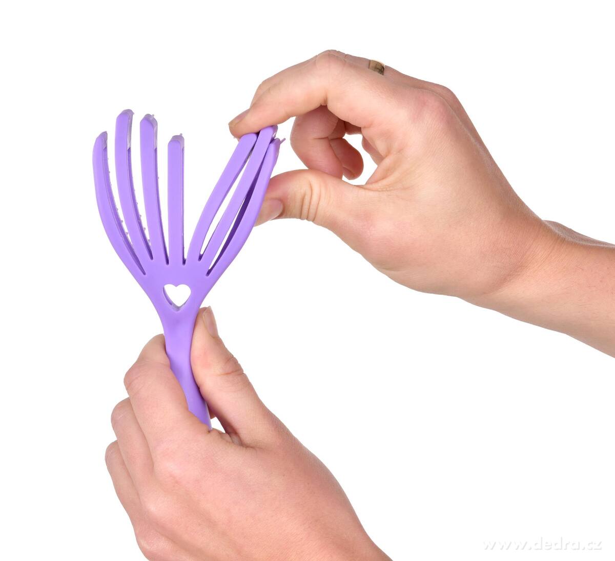 BEAUTY | h┼Öeben na zv─Ťt┼íen├ş objemu | 7┼Öad├Ż | silikonov├ę zuby | fialov├Ż - obr├ízek 2 | Kart├í─Źe a h┼Öebeny | Grand M├│da