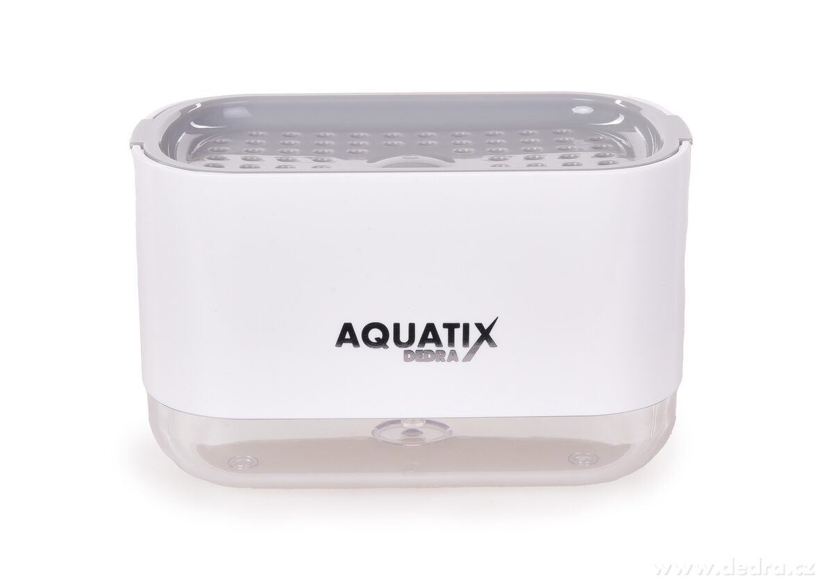 TRAMPOLÍNA, dávkovač mycího prostředku & odkapávač na houbičku, 200 ml, AQUATIX®