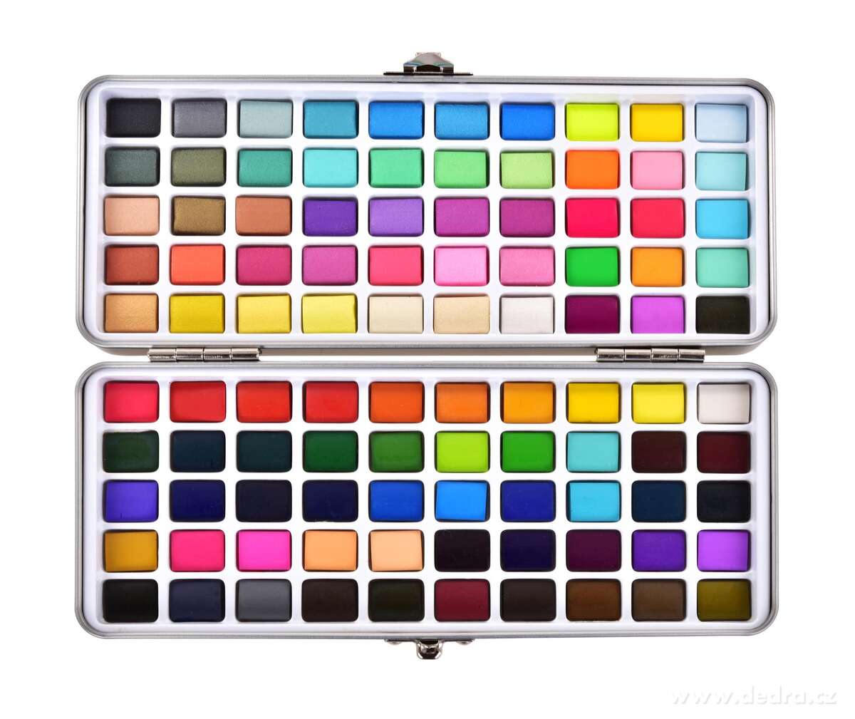 ART | Profesion├íln├ş sada 100 ks akvarelov├Żch barev v kovov├ę kazet─Ť | nejvy┼í┼í├ş kvalita pro um─Ťlce v┼íech ├║rovn├ş - hlavn├ş obr├ízek | ┼ákoln├ş pot┼Öeby ÔťĆ´ŞĆ | Grand M├│da